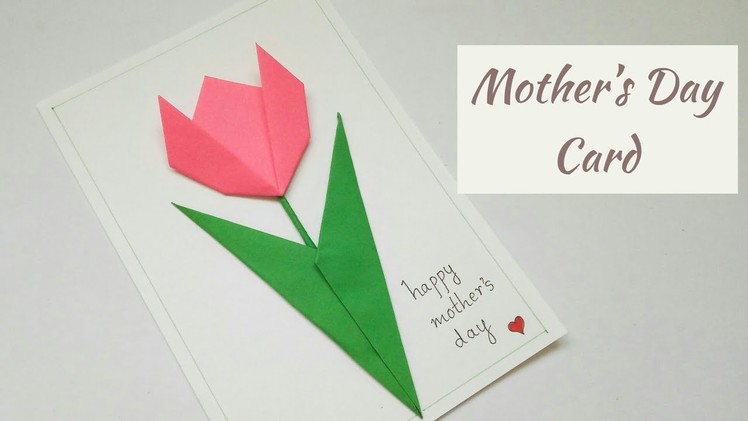 Easy Mother's Day Card????| DIY Origami Card | Handmade Card Making Idea  #cardideas