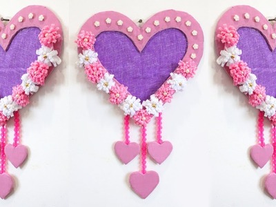 Heart Shaped Wall Decor !!! DIY Projects from Waste Materials