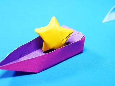 Origami Boat Easy - Paper Crafts 1101