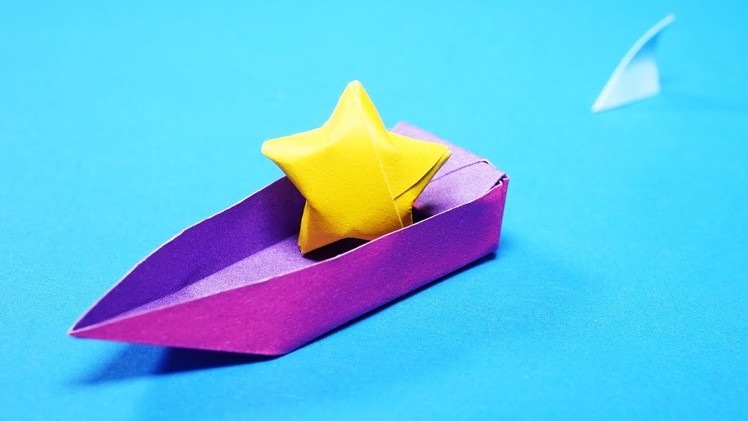 Origami Boat Easy - Paper Crafts 1101