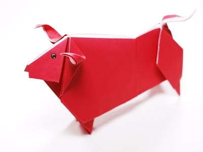 Origami Bull Easy - Paper Crafts 1101