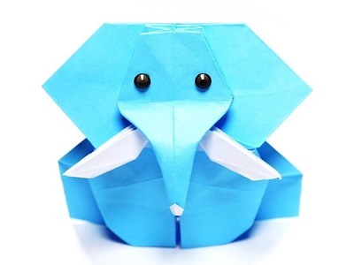 Origami Elephant Easy (Jo Nakashima) - Paper Crafts 1101