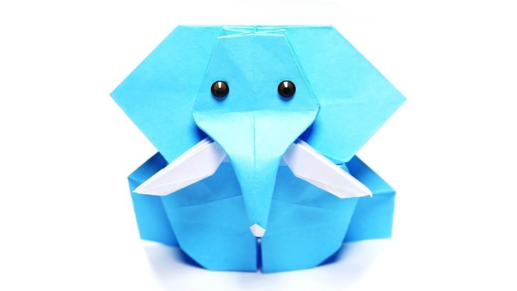 Origami Elephant Easy (Jo Nakashima) - Paper Crafts 1101