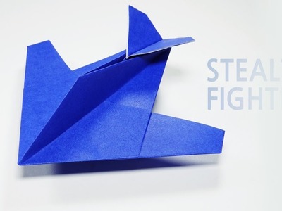 Origami Paper Jet Stealth Fighter (Robert J. Lang) - Paper Crafts 1101