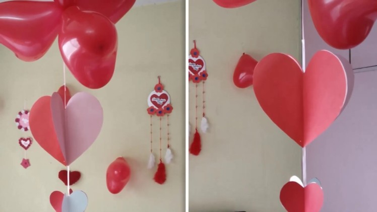 Room Decoration For Valentine Surprise|Romantic Decoration|Anniversary Room Decorating Idea at Home