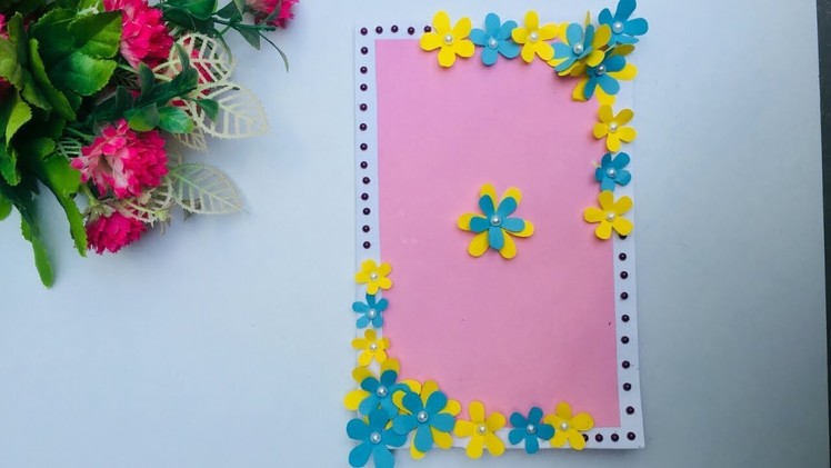 Special Handmade Birthday Card | DIY Handmade Birthday Greeting Card By Ruks Art n Craft