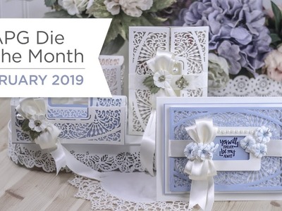 Spellbinders February 2019 Amazing Paper Grace Die of the Month – Enchantment Tall Flip and Gatefold