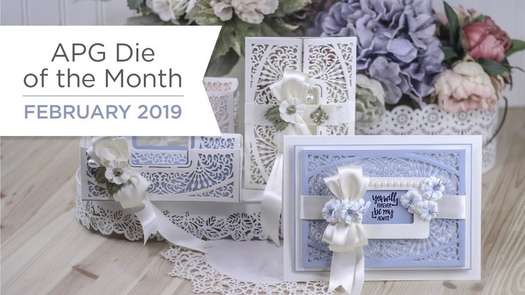 Spellbinders February 2019 Amazing Paper Grace Die of the Month – Enchantment Tall Flip and Gatefold