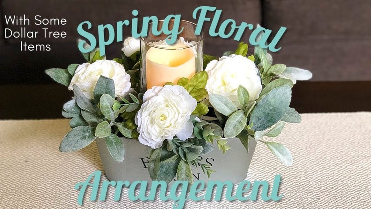 Spring Floral Arrangement | Spring DIY