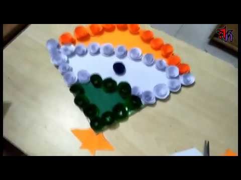 Tricolor Kite by Art house School Project | Tricolour DIY by Art House