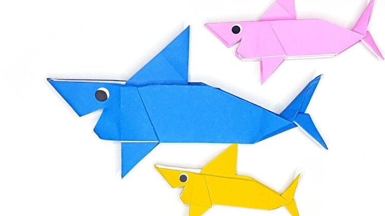 Baby shark origami