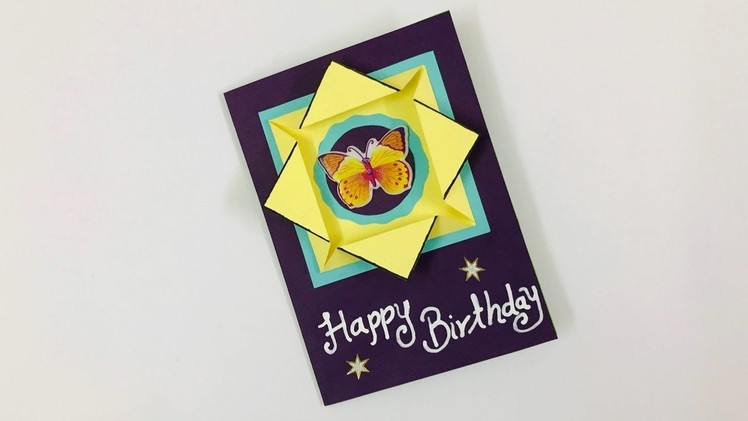 Beautiful Birthday Pop up Card Idea | Birthday Pop up Card | DIY Birthday Card