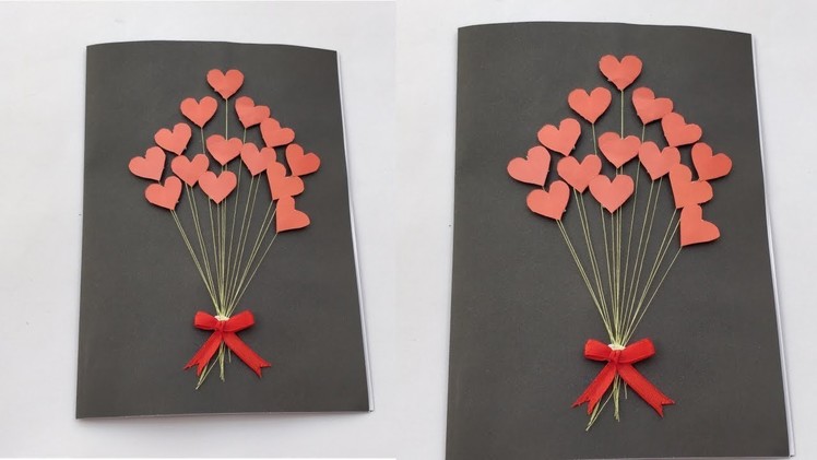 Beautiful DIY Pop Up Card | Handmade card for Valentine's day