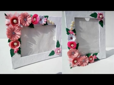 Beautiful Handmade Photoframe Ideas. DIY Handmade Photoframe Makng At Home.Easy Paper Craft.