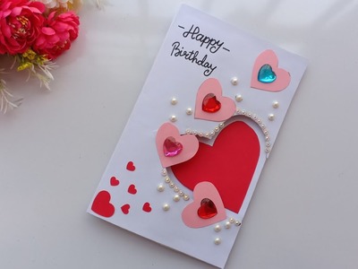 Beautiful Handmade Valentine's Day Card Idea.  Valentine's Day card for Boyfriend or Girlfriend.