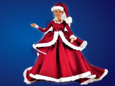 DIY Barbie Christmas Dresses Short version.