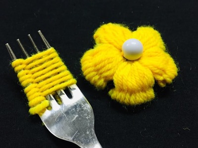 Hand Embroidery Amazing Trick#Sewing Hack#Easy Flower Embroidery Trick.