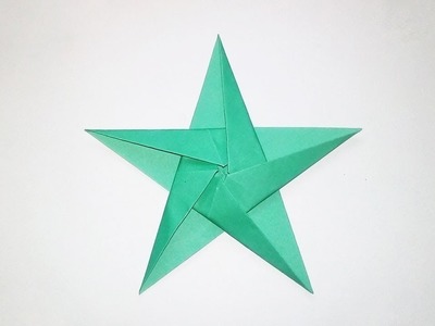 Origami Five Pointed Star - Easy Origami Star Tutorial