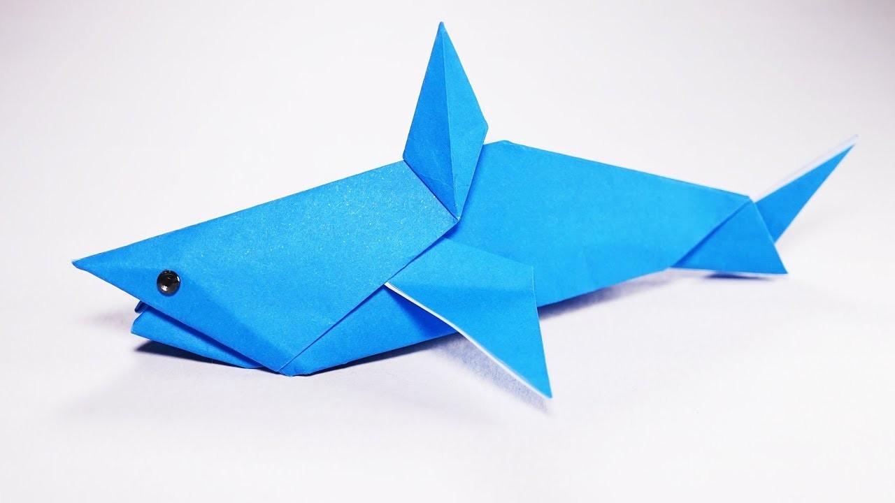 Origami Shark Easy (Anita Barbour) Paper Crafts 1101