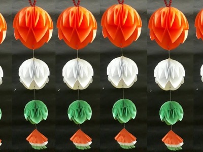 Republic Day Craft Ideas. Republic Day Wall Hanging Decoration Crafts - School Project