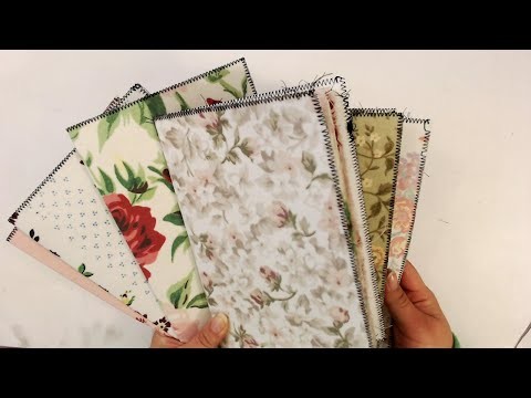 Sewing Signatures into 6 Junk Journals