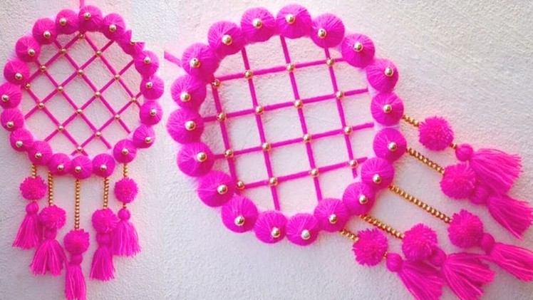 Best Out Of Waste. DIY Wall Hanging From Waste CardBoard And Wool