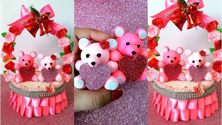 Cute TEDDY BEAR Valentine's day gift for Him. Her 2019 | DIY valentine gift ideas for him