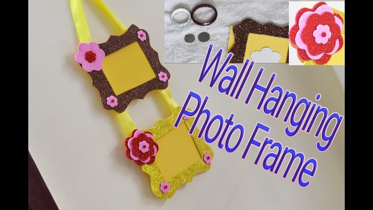 DIY Simple and Easy Wall Hanging Photo Frame