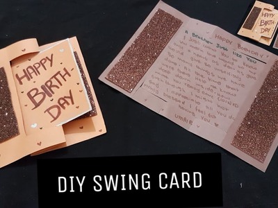 DIY SWING CARD.Easy to make