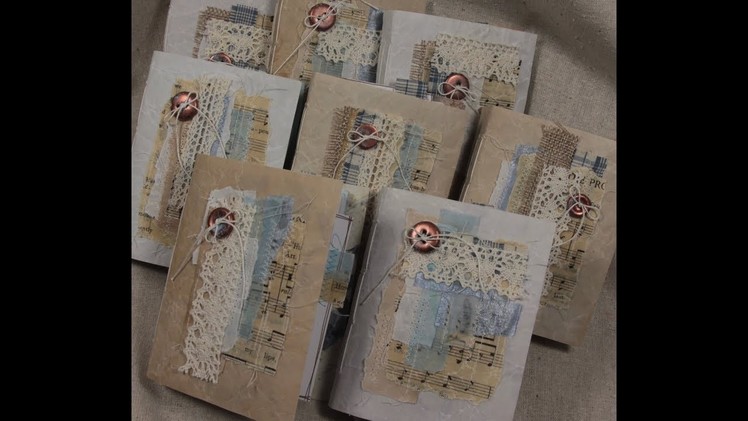 Handmade Mini Journals - in Etsy Store now!  (SOLD OUT)