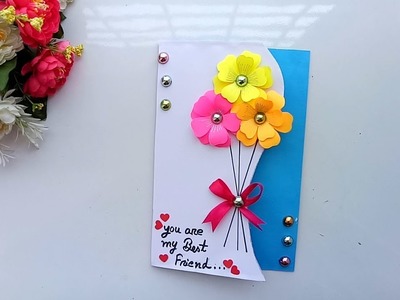 How to make friendship special card. DIY friendship Day card