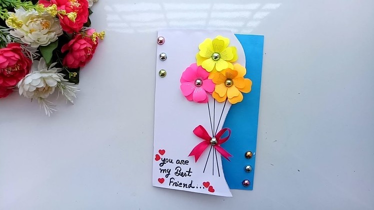 How to make friendship special card. DIY friendship Day card