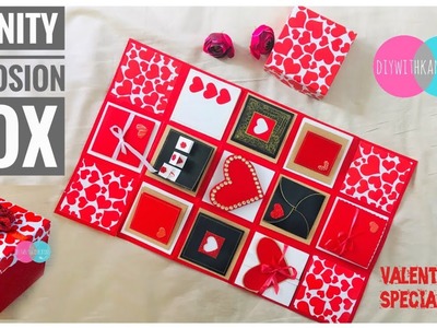 Infinity Explosion Box Tutorial. Endless Box. Never Ending Box.Valentine's Day.Anniversary Gift Idea