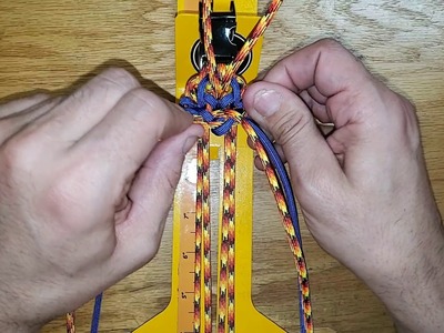 SHORT TUTORIAL- How to make the Disaster Loop paracord  bracelet