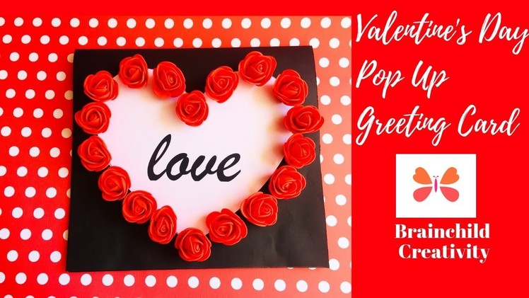 Valentine's Day Handmade Heart Pop Up  Greeting Card | Valentine's Day Gift Ideas | Ep 280