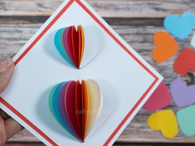 3D Heart Cards for Valentine's Day | Beautiful 3D Greeting Cards