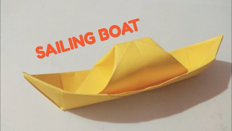 Easy Origami Boat - कागज़ की नाव - Paper Craft Sailing boat that floats