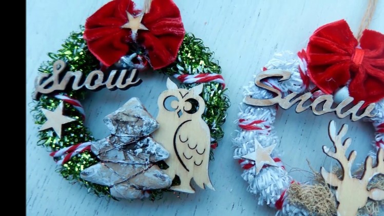 Handmade Christmas ornaments 2018