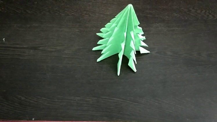 How to make paper Christmas tree | Tanvi Talent
