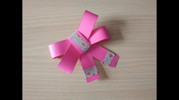 Paper bow tutorial by Sheetal Khajure- Arty Hearty