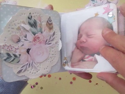 Scrapbooking Mini Album "Cute & Co" Piatek