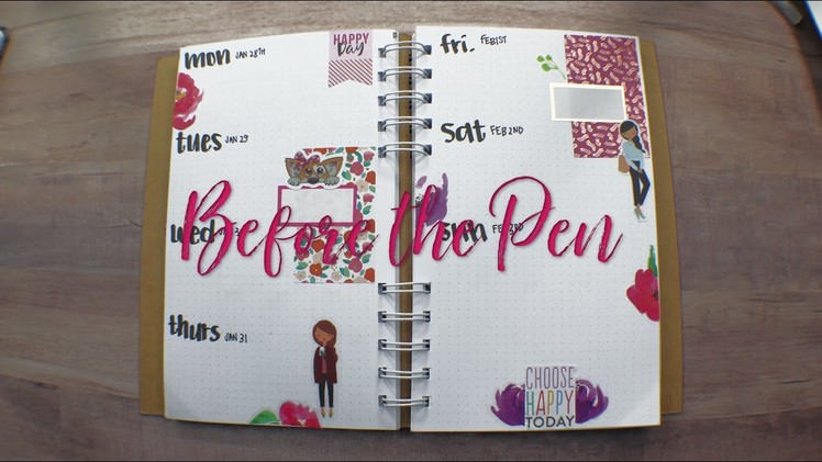 A5 Everyday Planner-Before the Pen