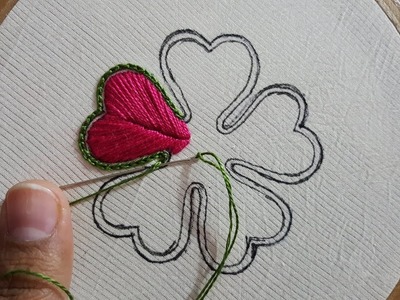 Amazing Hand Embroidery Beautiful idea Flower All over Embroidery Design