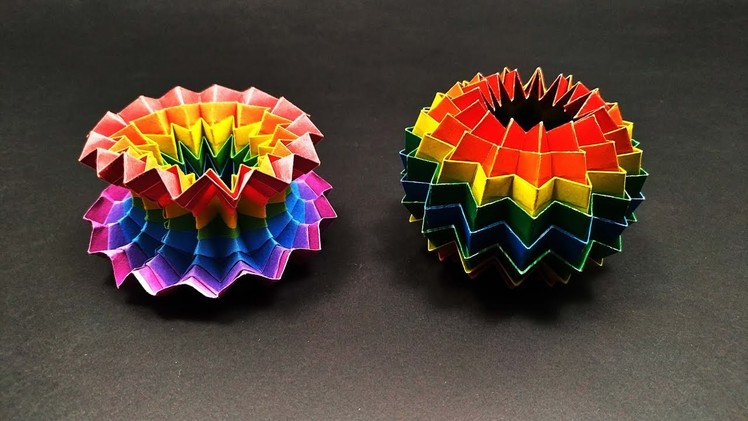 COOL Origami: MAGIC BALL by Raman Dhillon - Yakomoga EASY Origami tutorial