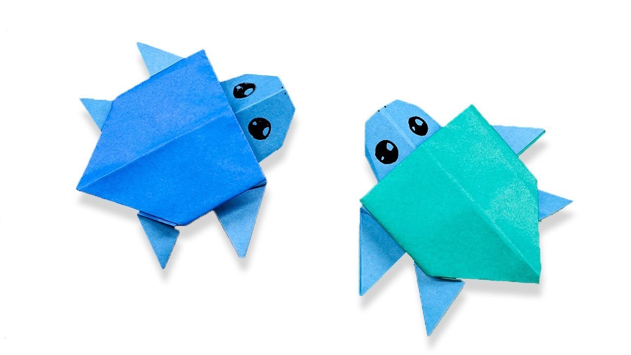 Easy Origami Turtle - How to Make Turtle Step by Step