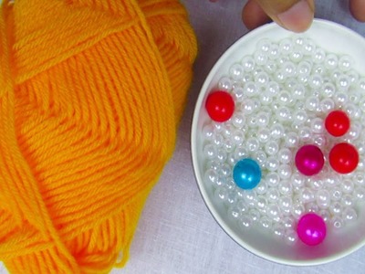 Hand Embroidery, Super Easy Embroidery Trick, Woolen Trick