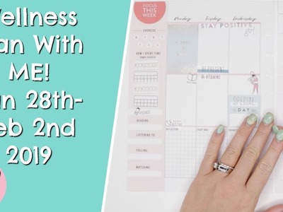 Happy Planner Classic Wellness Plan With ME! Jan 28th   Feb 2nd 2019