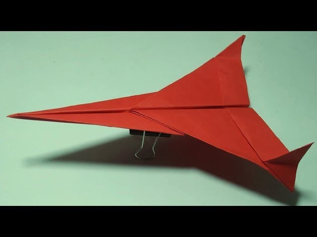 How to Make a Classy Paper Airplane That Flies Far To Long Distance : Paper Airplane