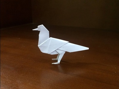 How to make a paper easy bird - Origami Easy Bird