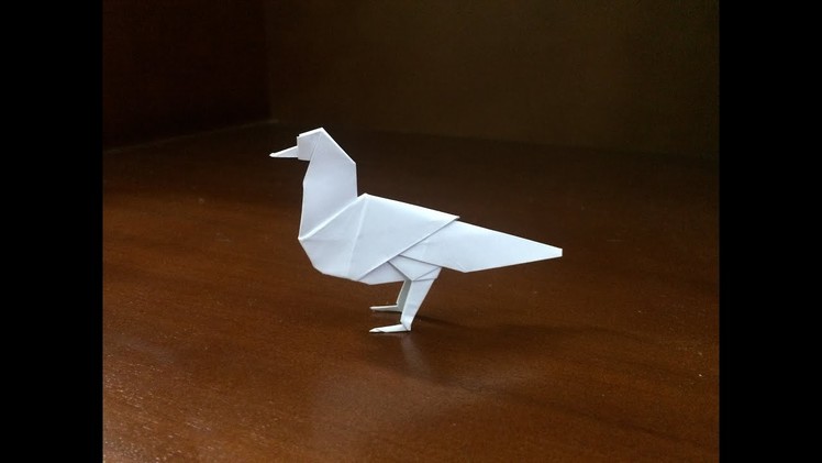 How to make a paper easy bird - Origami Easy Bird